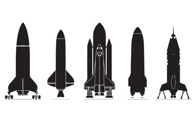 Rocket Payload Fairing Nose Silhouette
