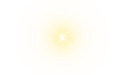 Obraz premium Golden Star Light Effect