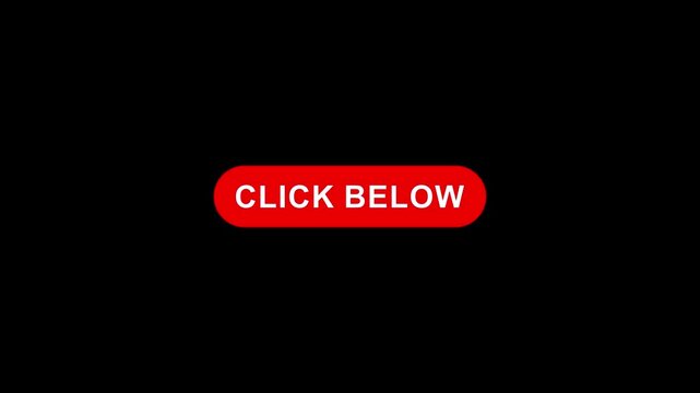 Click Below Button Hand Cursor Clicking Animation