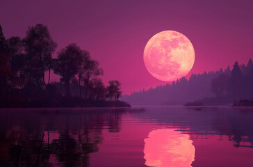 Obraz premium A colorful array of transparent glass or plastic discs overlapping and shining