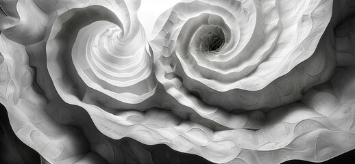 The image of a colorful spiral illustration,Generated AI