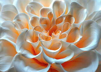 Background illustration with flowers for holiday cards,Generated by AI