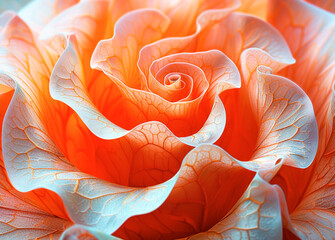 Background illustration with flowers for holiday cards,Generated by AI