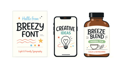 Minimalist Typeface Design. Custom fonts