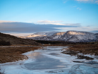 Fototapeta premium Tingvellir national park view