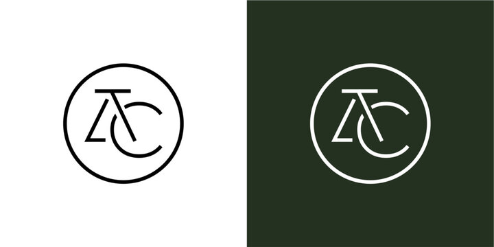 Elegant Minimalist ATC Monogr...