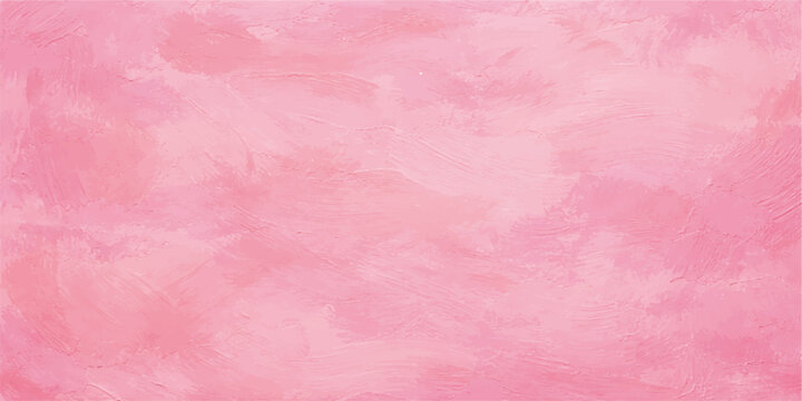 A light pastel pink watercolor grunge background features an aged paper texture with vintage paint patterns on a faded canvas material for a blank artistic design backdrop