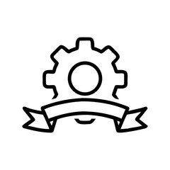 vector illustration of a shield