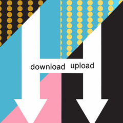 set of vector arrows