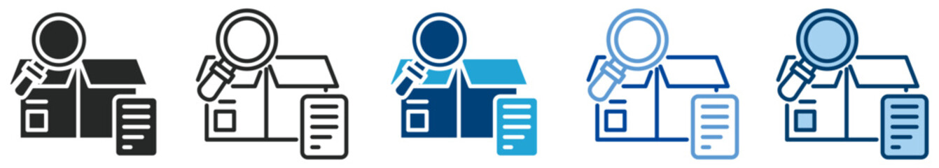 Check icon set multi style icon set collection vector illustration