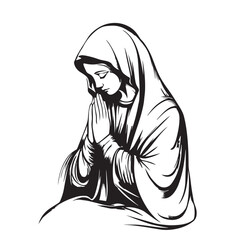 vector illustration of a woman