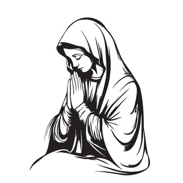 vector illustration of a woman
