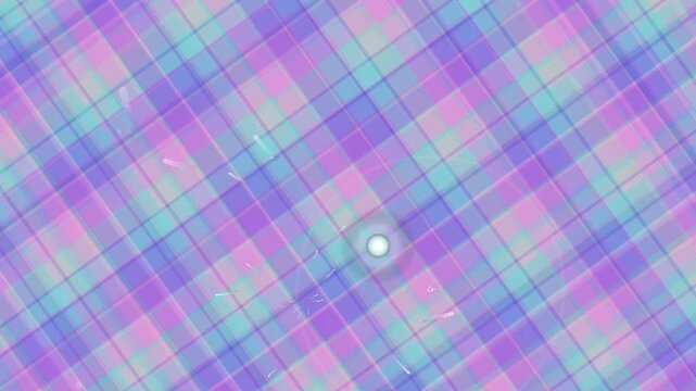 Colorful Diagonal Plaid Pattern Background with Pastel Tartan Grid Texture