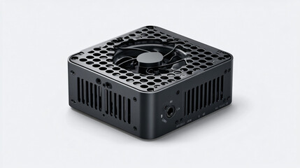 Mini PC Cube Computer with Fan and Ventilation Holes