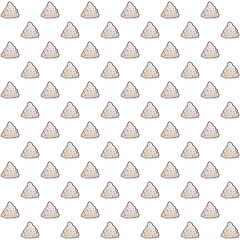 tree mixed seamless pattern