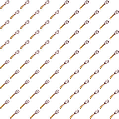 tree mixed seamless pattern