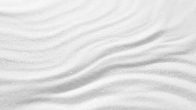Dynamic abstract white wavy texture background simulating smooth fluid motion and elegant digital flow