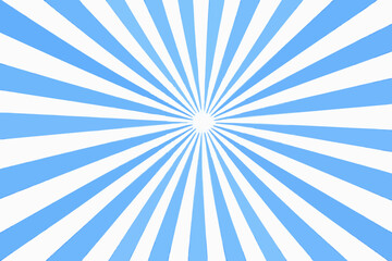 Simple Blue Burst Background