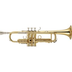 Gleaming brass wind instrument trumpet musical instrument