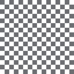 Classic Black and White Checkerboard Grid. Checkerboard pattern design illustration.