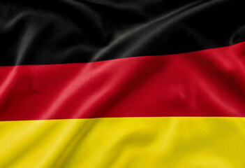 Obraz premium flag of germany wade