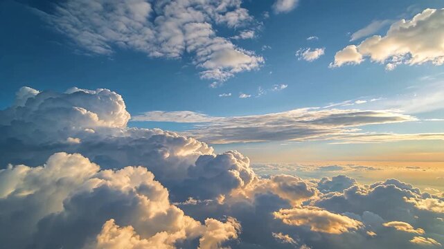 Moving Clouds Time Lapse