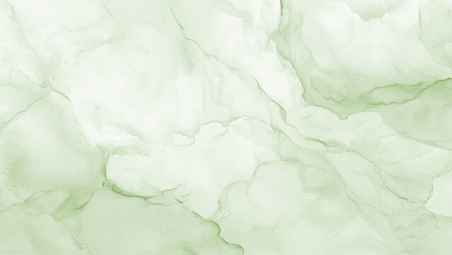 Light green marble texture background with veins