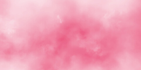 Obraz premium Fantasy light red, pink shades watercolor background. light pink and white colors background for design subtle color. Soft pink grunge background frame plane sky view with stars and sunset1283