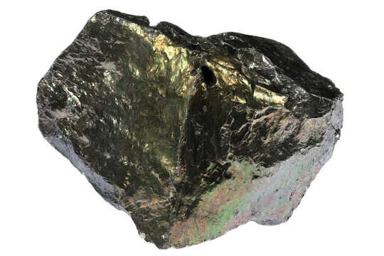 97.64% fine manganese isolated on white background