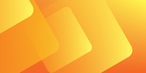 Abstract orange and yellow geometric background. Dynamic shapes composition. Cool background design for posters. Vector illustration