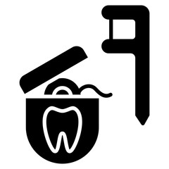 Dental Floss Icon