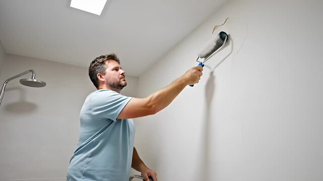 Home Renovation Painting DIY Interior Wall Refresh