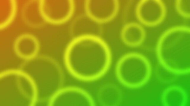 Abstract circles in motion - background loop
