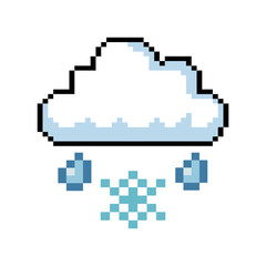 Fototapeta premium Rain Cloud with Lightning and Hailstones