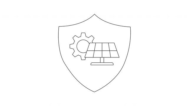 Solar Panel Protection - Shielding Renewable Energy with Technology.