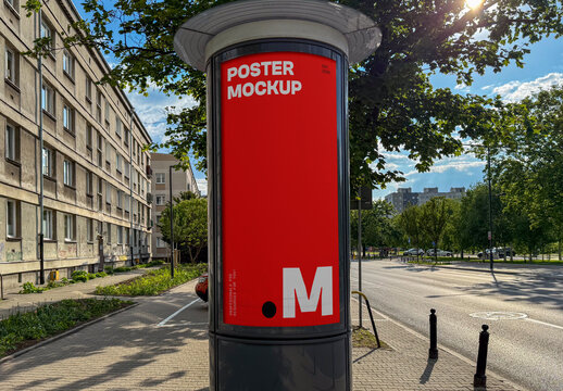 Tall City Poster Mockup