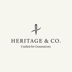 Fototapeta premium Heritage and Co Logo Design Element.