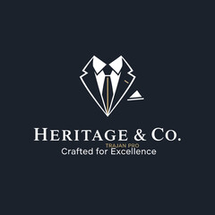 Naklejka premium Luxury Diamond Jewelry Logo Design Concept.