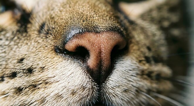 Close-up portrait of a tiger face