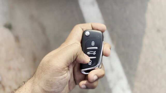 car key unlocking video in hd