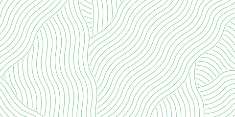 farm green banner, organic abstract background with fields. wavy green lines, natural organic products. ecology background. © SYAIFUL ANWAR