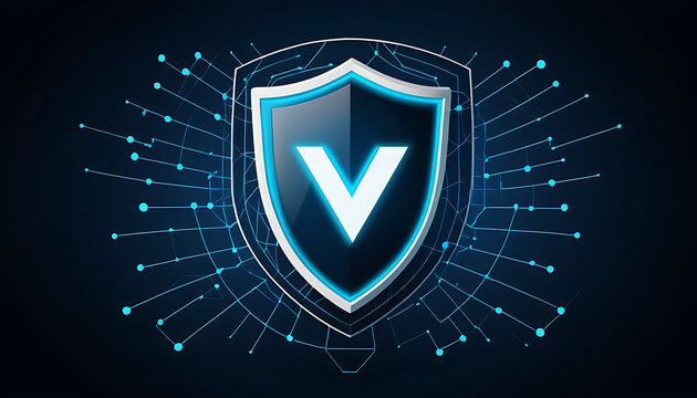 Advanced Virtual Private Network (VPN) Technology Depiction Showcasing Encrypted Tunneling, Secure Remote Access, Online Privacy Protection, Anonymity, and Cybersecurity Measures