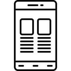 Mobile Phone Icon © Ahtisham