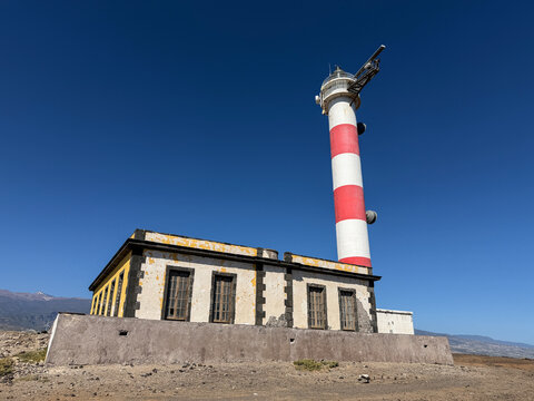 Faro de Punta de Abona en la costa sur de Tenerife