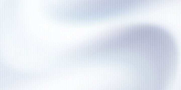 Monochrome waves with transparent vertical layering and soft opacity shifts. Abstract distorted glass effect, minimal and textured in grayscale palette. Vector illustration for futuristic design