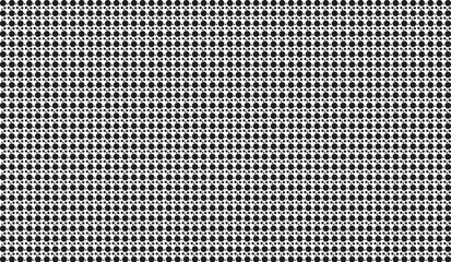 Abstract black grid mesh background with circular holes and seamless industrial steel texture design © Aleya