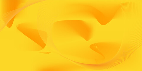 Yellow Color Cloth Pattern Background,Gold Silk Wave Texture Design Holidays Travel Summer Card Banner,Light Gradient Yellow Fabric Smooth Shape Colorful,Abstract Luxury Golden Template Wallpaper.