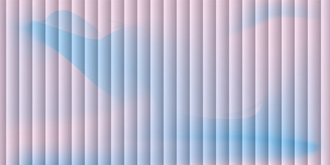 Winter sky mesh gradient background blending soft pastel pink and light blue