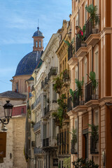 Obraz premium Street scene in Valencia