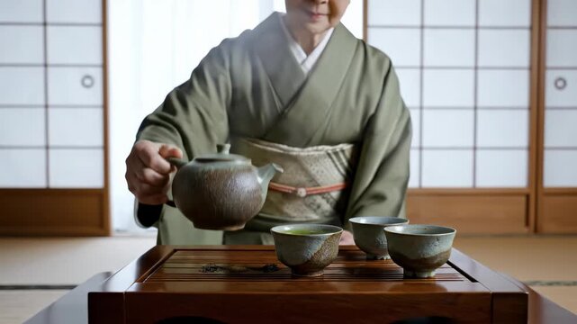 Japanese Tea Ceremony - A Tranquil Ritual of Mindfulness and Tradition.